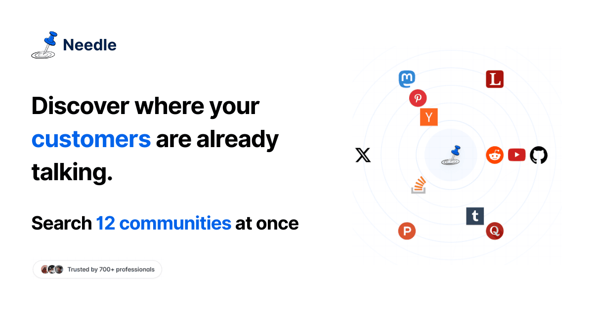 Needle - Discover your ideal customers