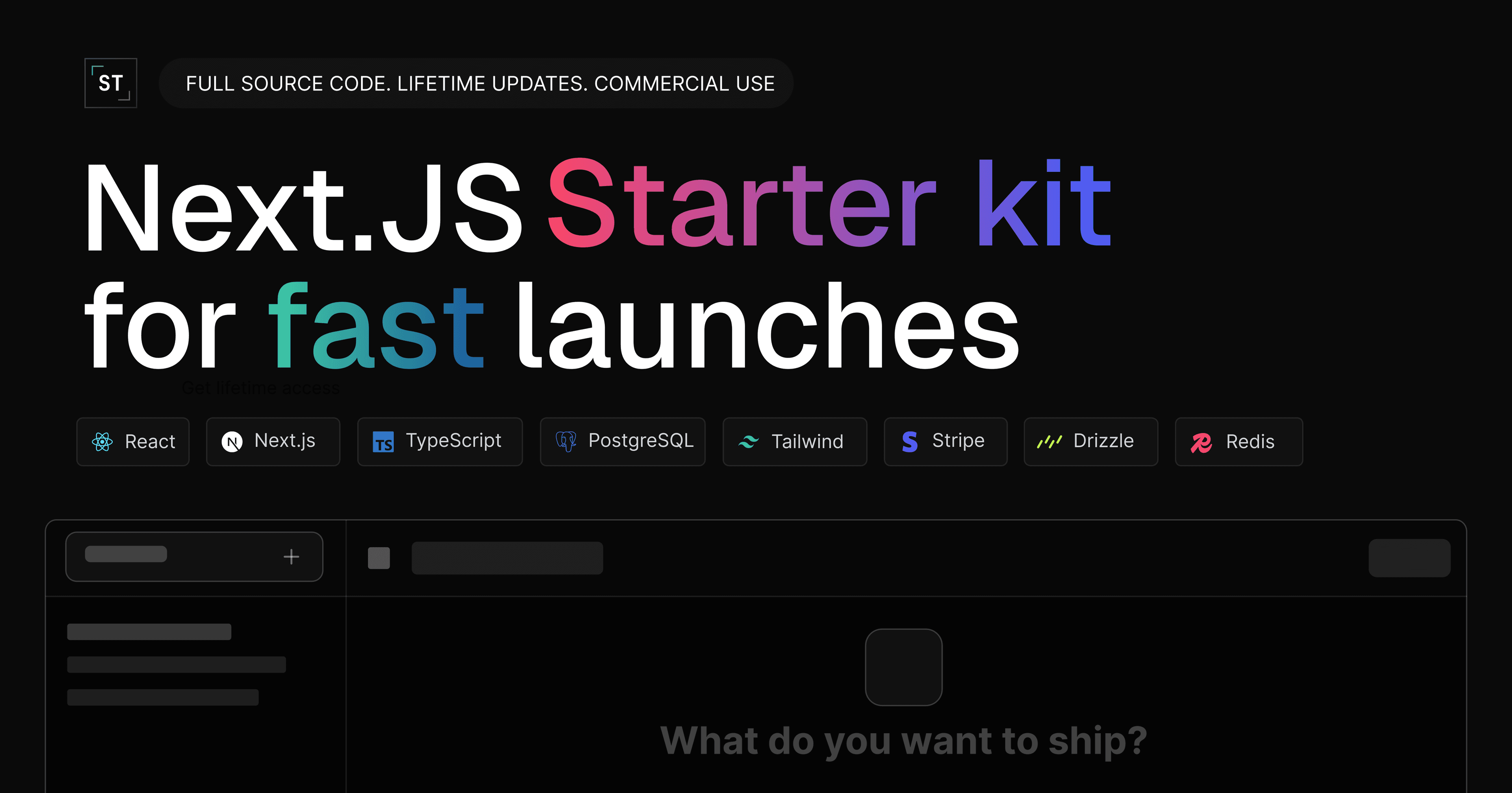 ShipAI - Next.js Saas Starter Kit