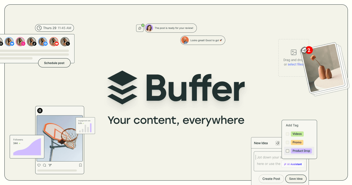 buffer - Manage Social Media Easily