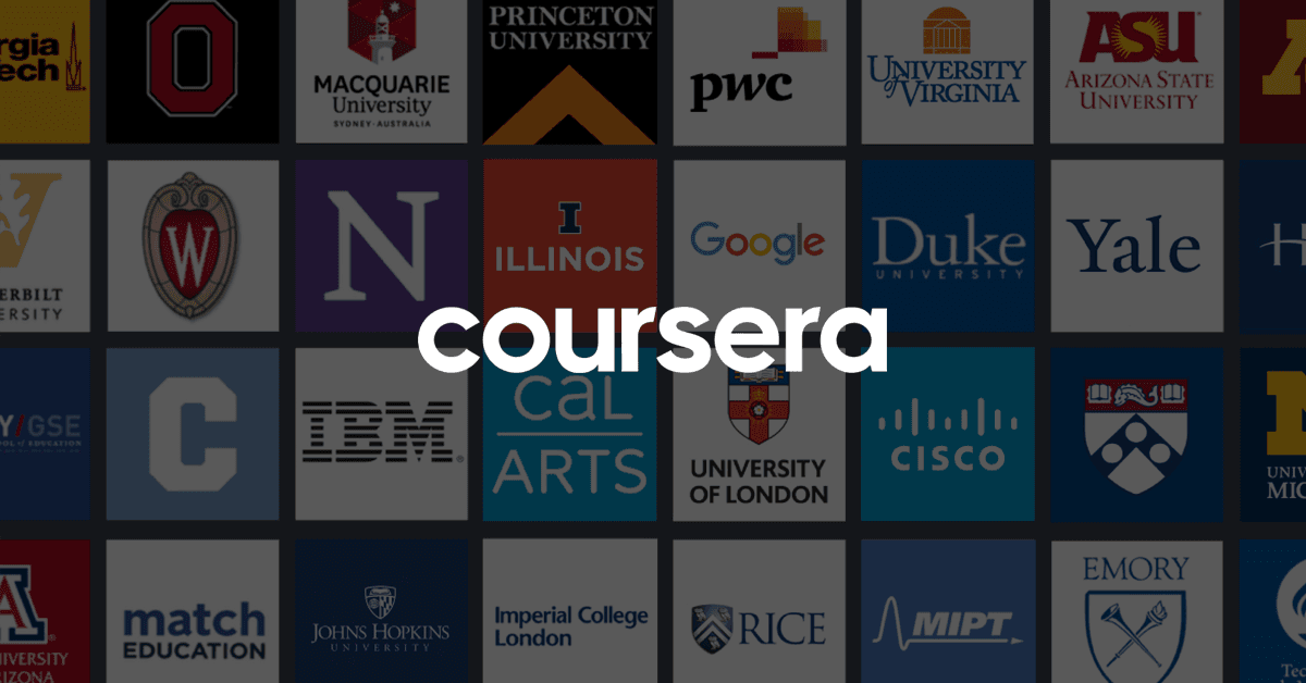 coursera - Online Degrees and Certificates