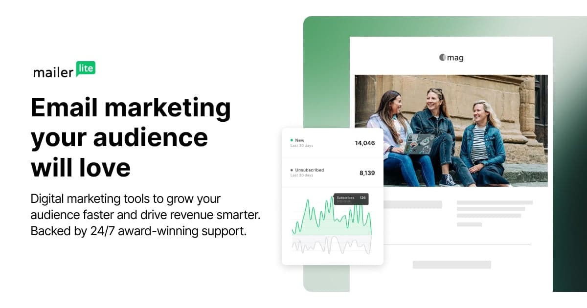 mailer_lite - Grow your audience with email