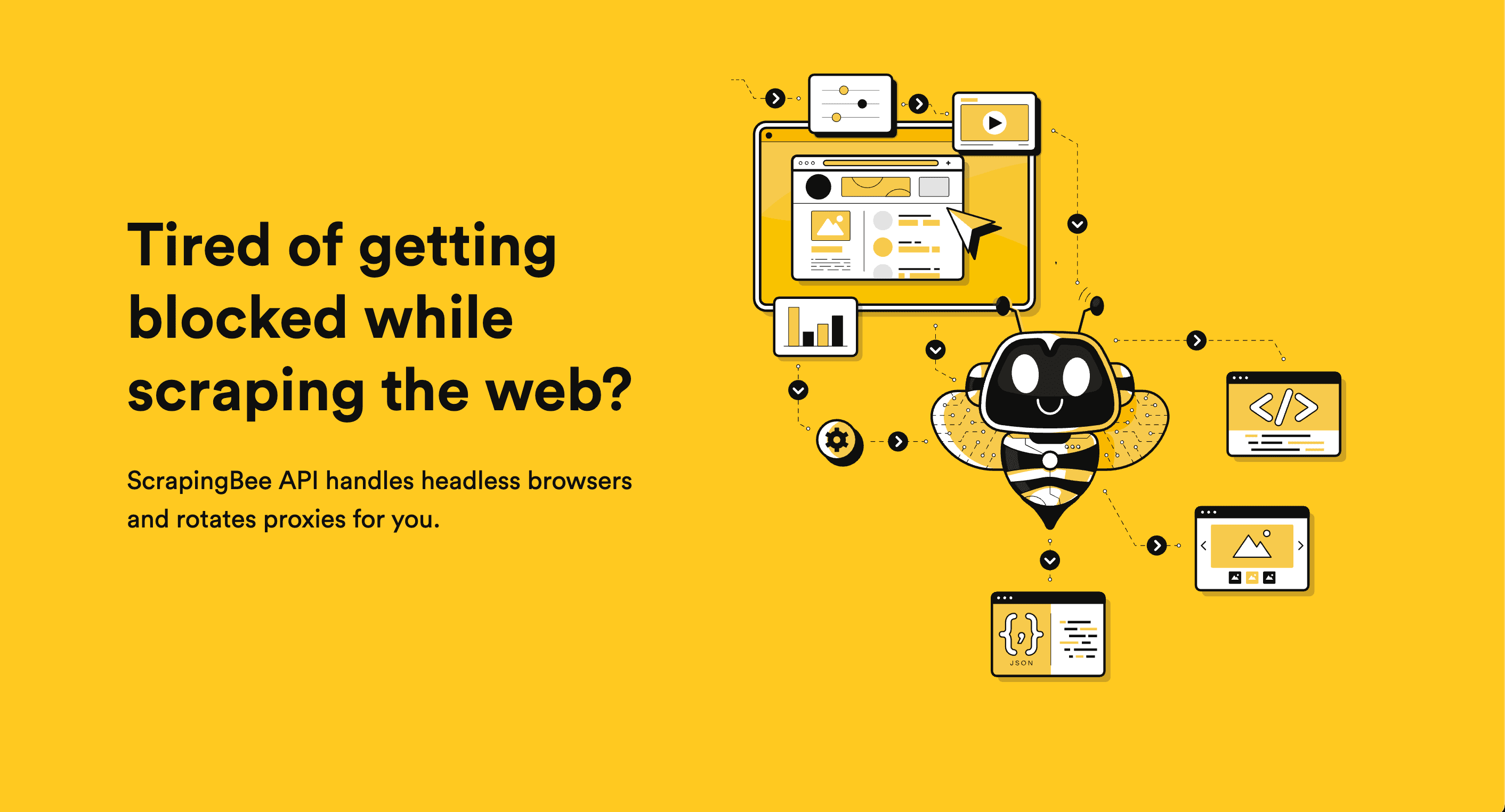 scrapingbee - Block-free data extraction API
