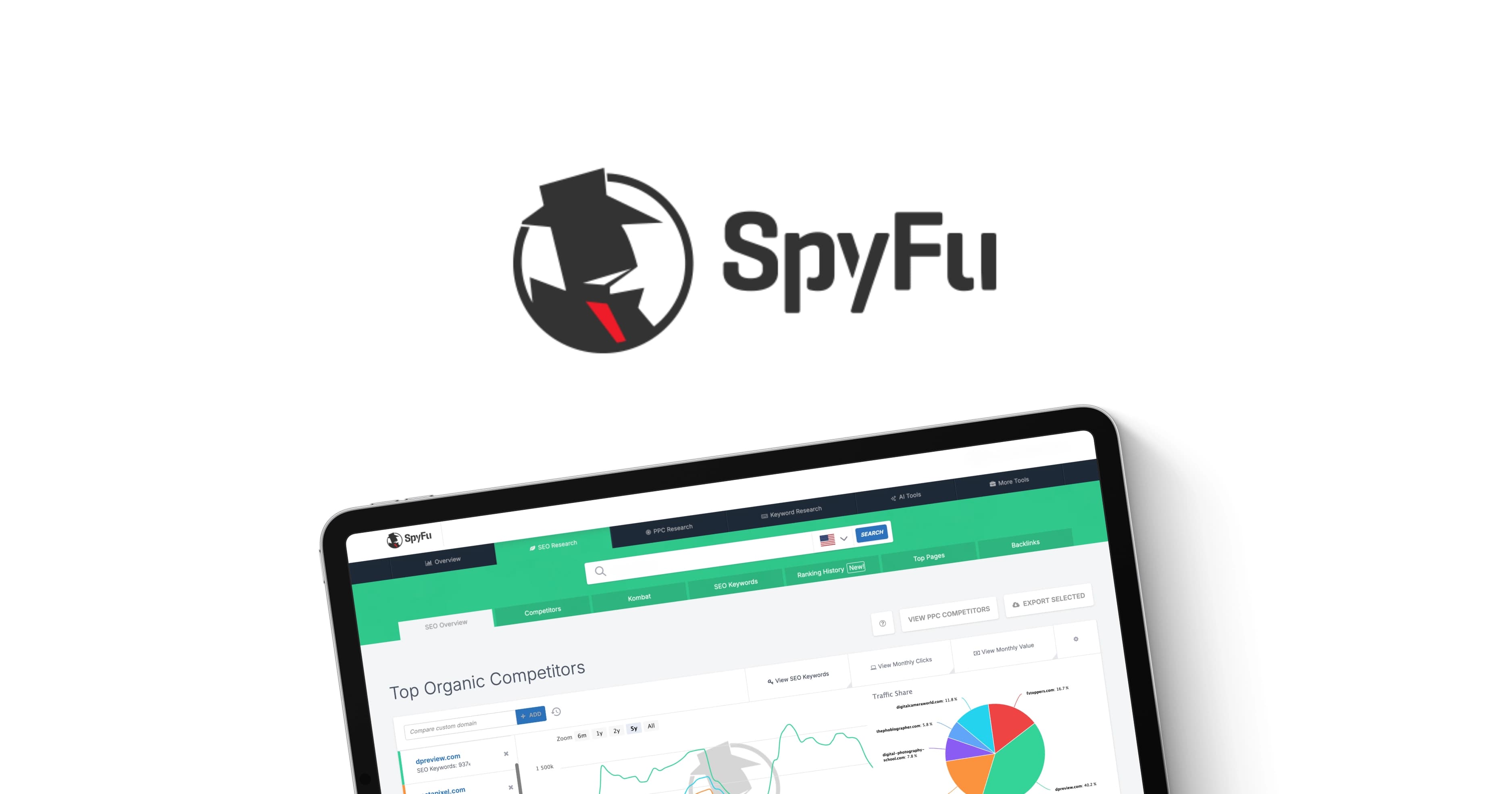 spyfu - PPC & SEO competitor insights