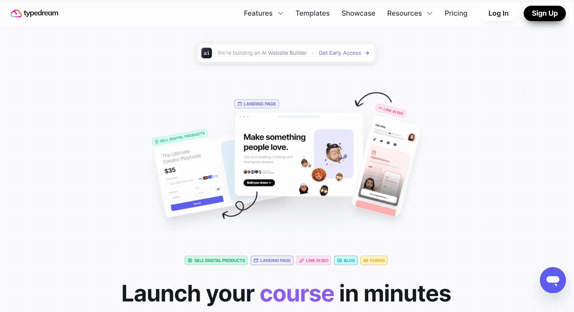 typedream_ai - AI-powered landing pages, instantly